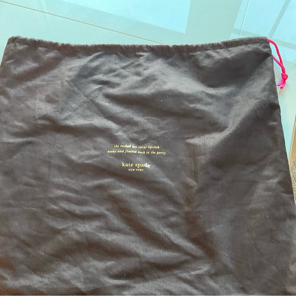 KATE SPADE BLACK NYLON TOTE - Picture 5 of 6